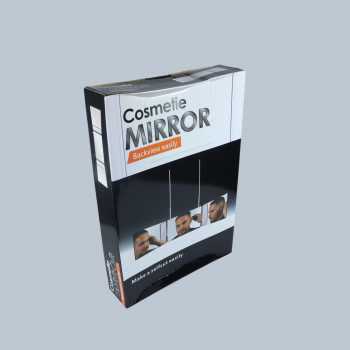 Gambar produk Krisno Cermin Make Up Gantung Hanging Bathroom Mirror 3 Fold - INU135
