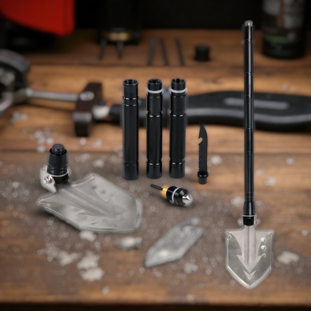 Gambar produk YUANTOOSE Sekop Portable Multifungsi Professional Tactical Tool 75cm - D14-10