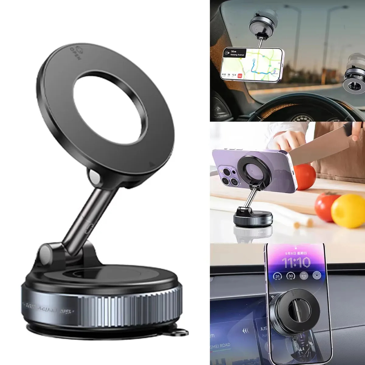 Gambar produk HOLDY Dudukan HP Mobil Dashboard Car Phone Holder Universal 360 Degree - HO201