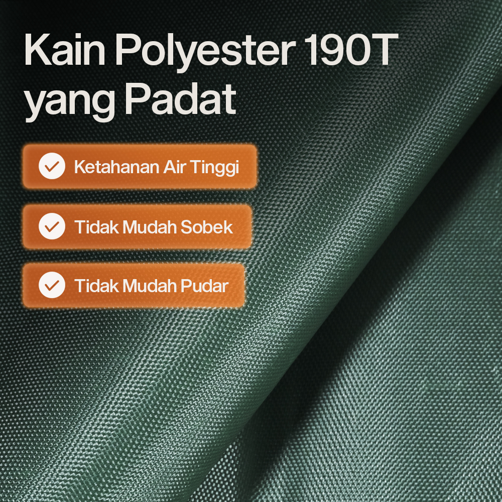 Gambar produk Flysheet Terpal Tenda Camping Waterproof Anti UV 3x3M - TL1