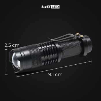 Gambar produk TaffLED Pocketman Senter LED 2000 Lumens Waterproof with Charger - P1