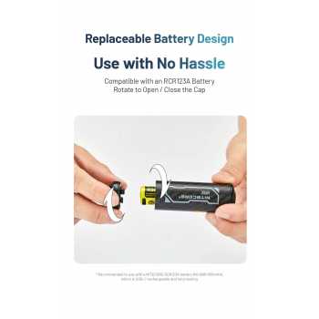 Gambar produk NITECORE Pompa Angin Elektrik Portable Air Pump Carbon Fiber 2.7 kPa - AP05C