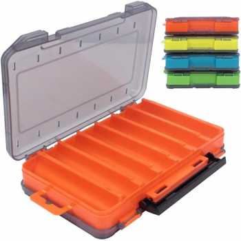 Gambar produk ZUHE Kotak Perkakas Kail Pancing Tackle Box Double Side 14 Grid - ZU402
