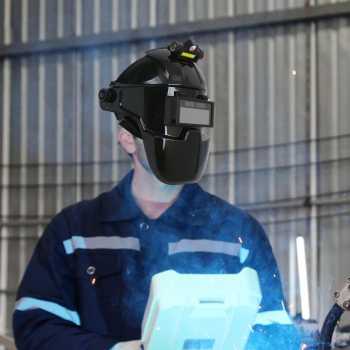 Gambar produk OZY Helm Las Automatic Dimming Flip Top Protective Mask with Headlight - 0-10