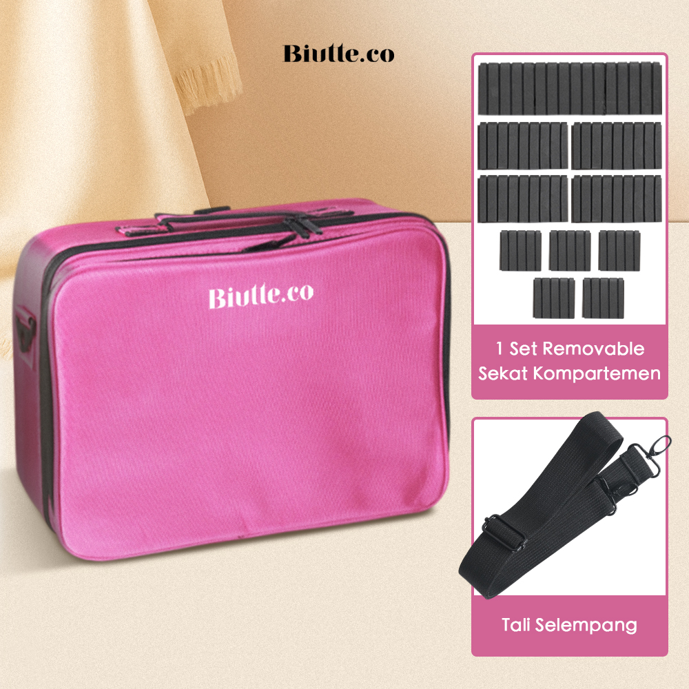 Gambar produk Biutte.co Tas Kosmetik Make Up Travel Organizer Bag Wanita 40x29x14cm - X3235