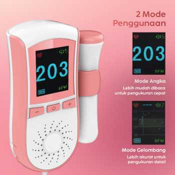 Gambar produk Youwen Alat Deteksi Jantung Janin Fetal Doppler Graphic Heartrate - JSL-T503