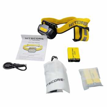 Gambar produk NITECORE Headlamp LED Senter Kepala Triple Light IP66 800 Lumens - UT27 Pro