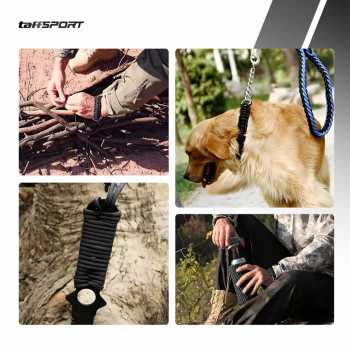 Gambar produk TaffSPORT Tali Paracord Tenda Camping Adventure 7 Core 4mm 31M - SS01