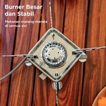 Gambar produk KOVAB Kompor Gas Portable Mini Lipat Outdoor Ultralight Camping Stove - K-202