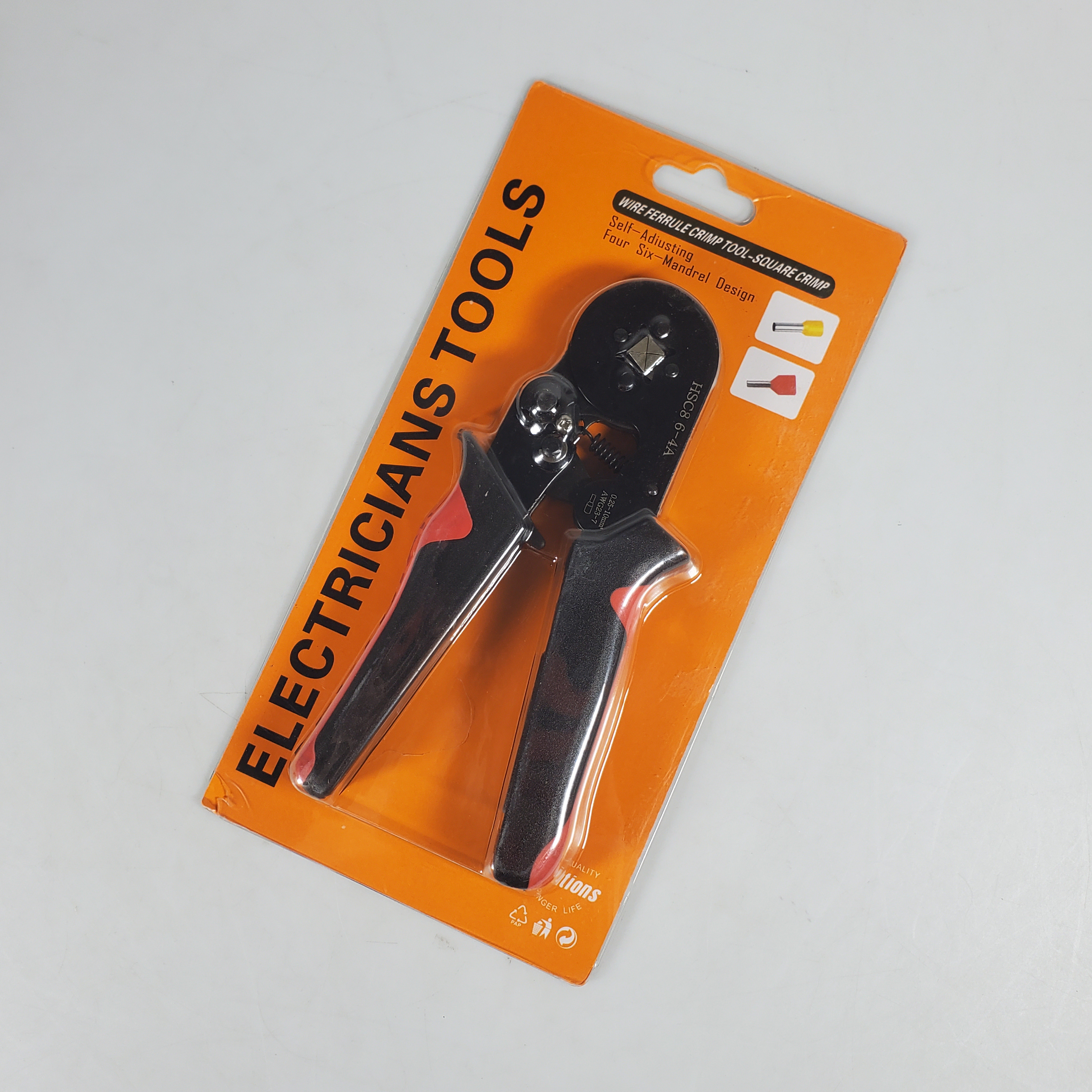 Gambar produk AOKI Tang Crimper Terminal Cable Connector Four Mandrel Crimping Plier - HSC8 6-4A