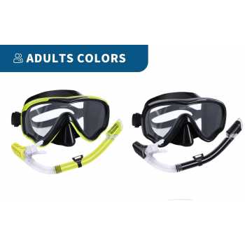Gambar produk UDO Kacamata Selam Snorkeling Tempered Glass Diving Googgles Unisex - U-16