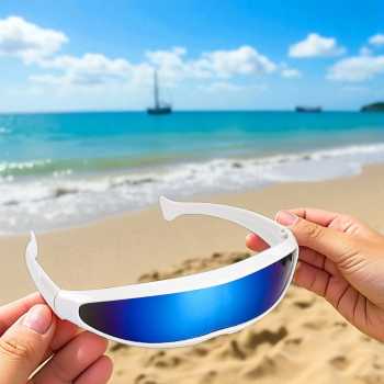 Gambar produk TRAFA Kacamata Pria Futuristic Sunglasses Anti Reflective UV - TF267