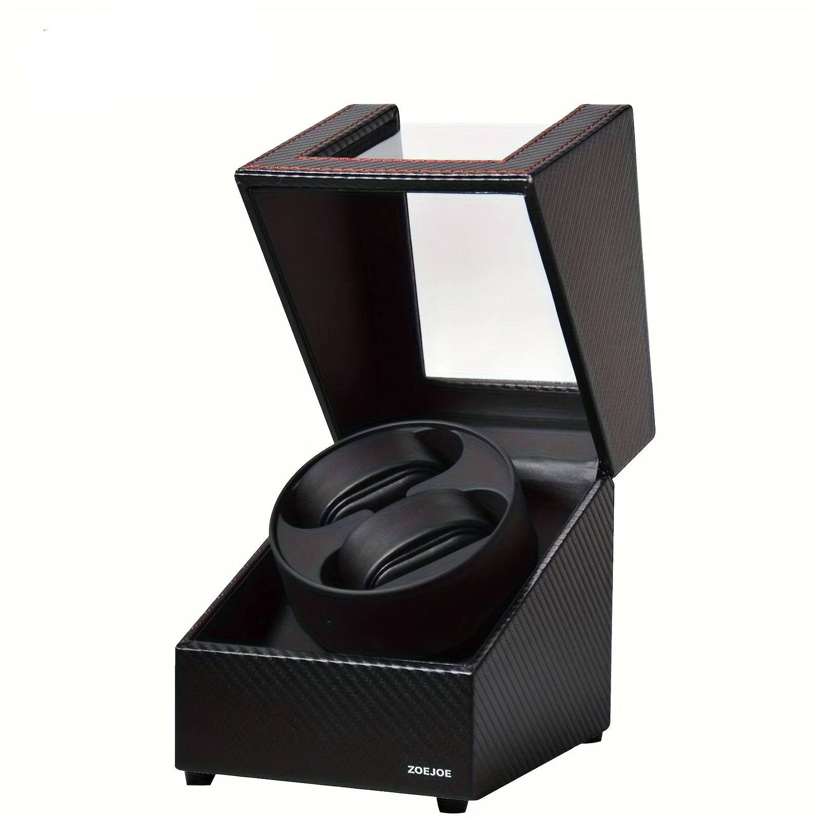 Gambar produk ZOEJOE Watch Winder Pemutar Jam Tangan Otomatis 3 Mode 2 Slot - W136T