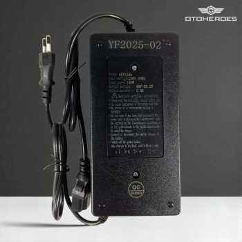 Gambar produk OTOHEROES Charger Aki Sepeda Listrik Smart Battery Charger Portable 48V 12Ah - YF2025