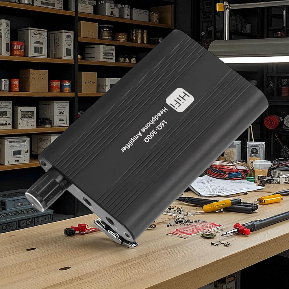 Gambar produk OOTDTY Portable Headphone Amplifier HiFi 16-300 Ohm - D3CS