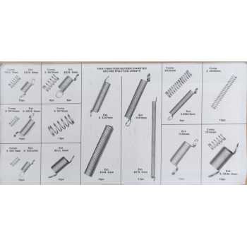 Gambar produk SAIKE Set Pegas Per Extension And Compression Coil Spring Kit 200 PCS - SA-1074