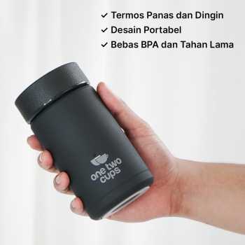 Gambar produk One Two Cups Botol Minum Termos Stainless Steel BPA Free 400ml - K623