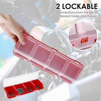 Gambar produk FMB Kotak Penyimpanan Baut Multi Compartment Organizer Box Screws - INU115