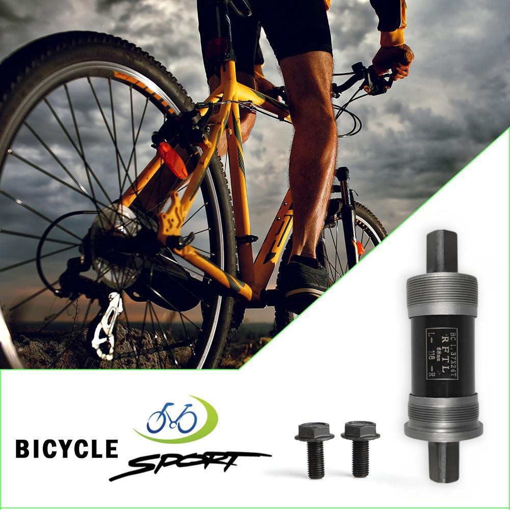 Gambar produk RFTL Shengda Axis Square Bottom Bracket Sepeda Mountain Bicycle 68mm 118mm - ZK-F-01