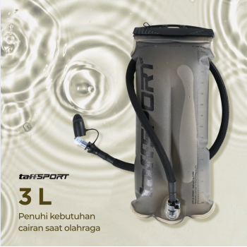 Gambar produk TaffSPORT Kantong Air Minum Water Bladder Bite Valve Hydration Bag 3L - TF2
