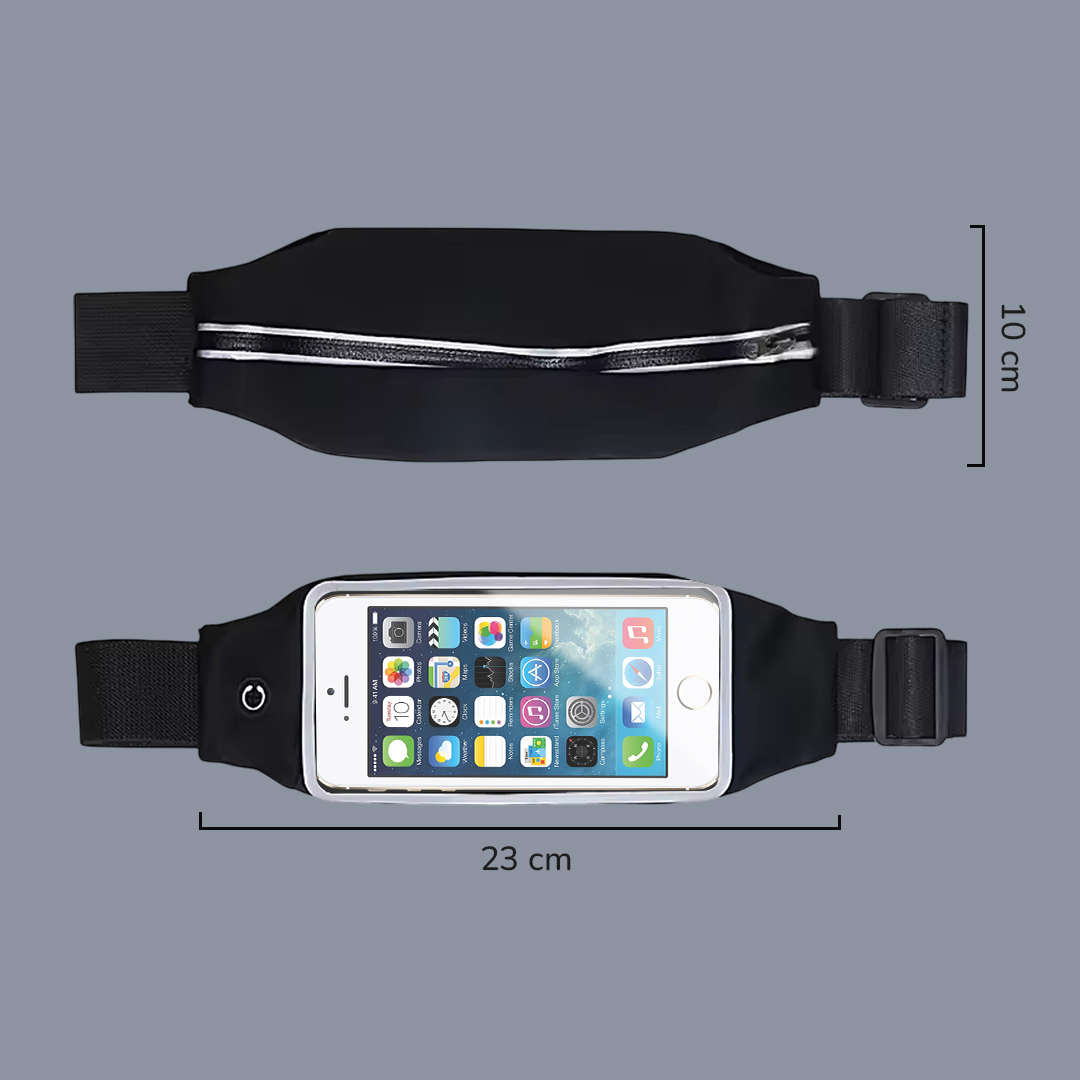 Gambar produk Tas Pinggang Olahraga Lari Slot Smartphone Running Waist Bag - 150806