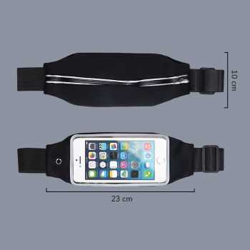 Gambar produk Tas Pinggang Olahraga Lari Slot Smartphone Running Waist Bag - 150806