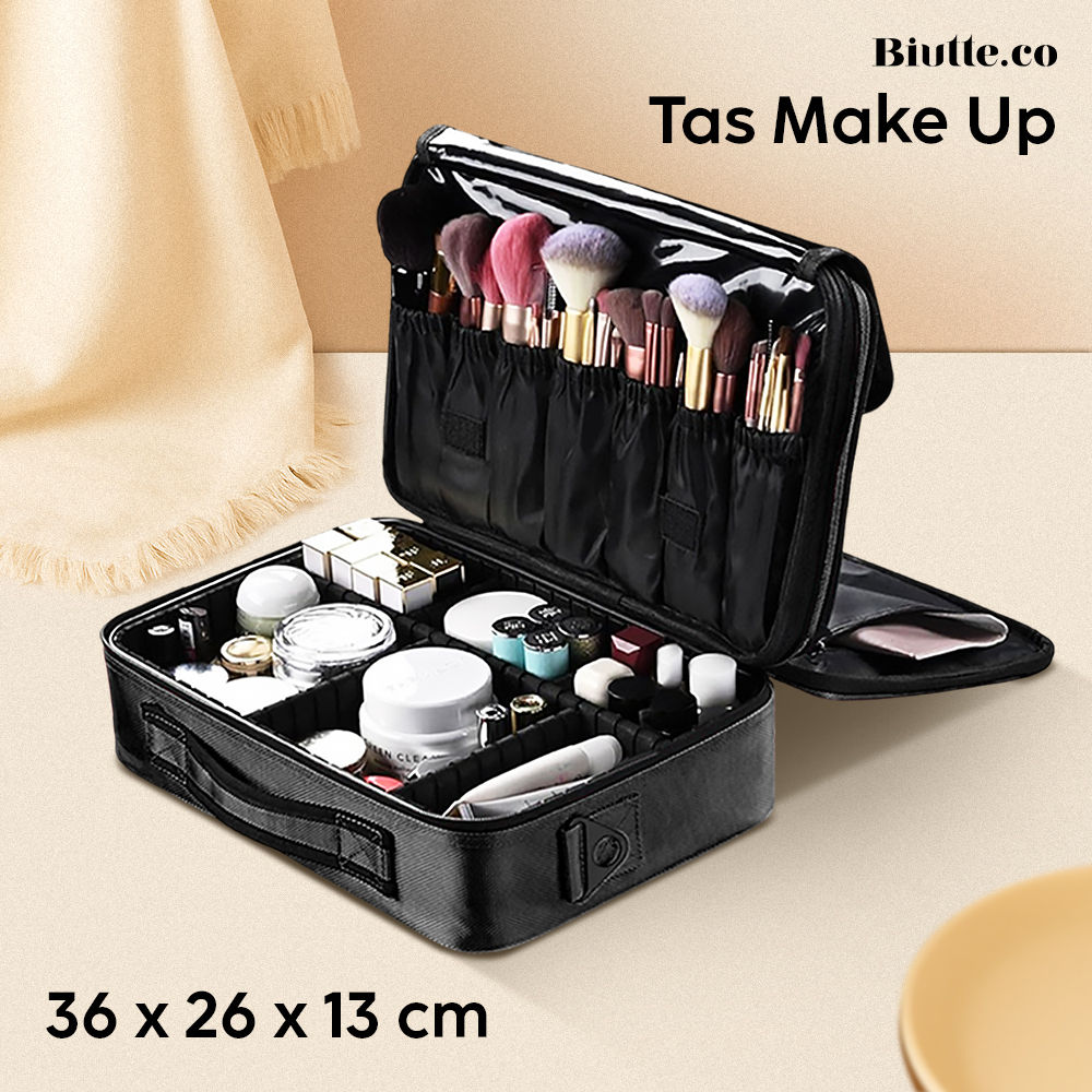 Gambar produk Biutte.co Tas Kosmetik Make Up Travel Organizer Bag Wanita 36x26x13cm - X3235