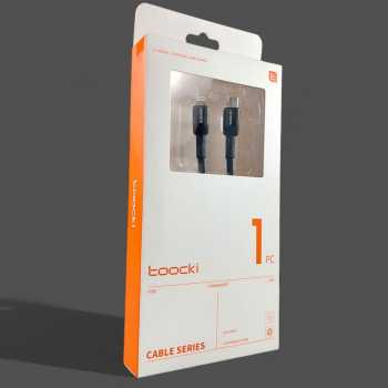 Gambar produk Toocki Kabel Data Type-C to Lightning Fast Charging Braided 2.4A 20W 1M - TXCTL- HY01