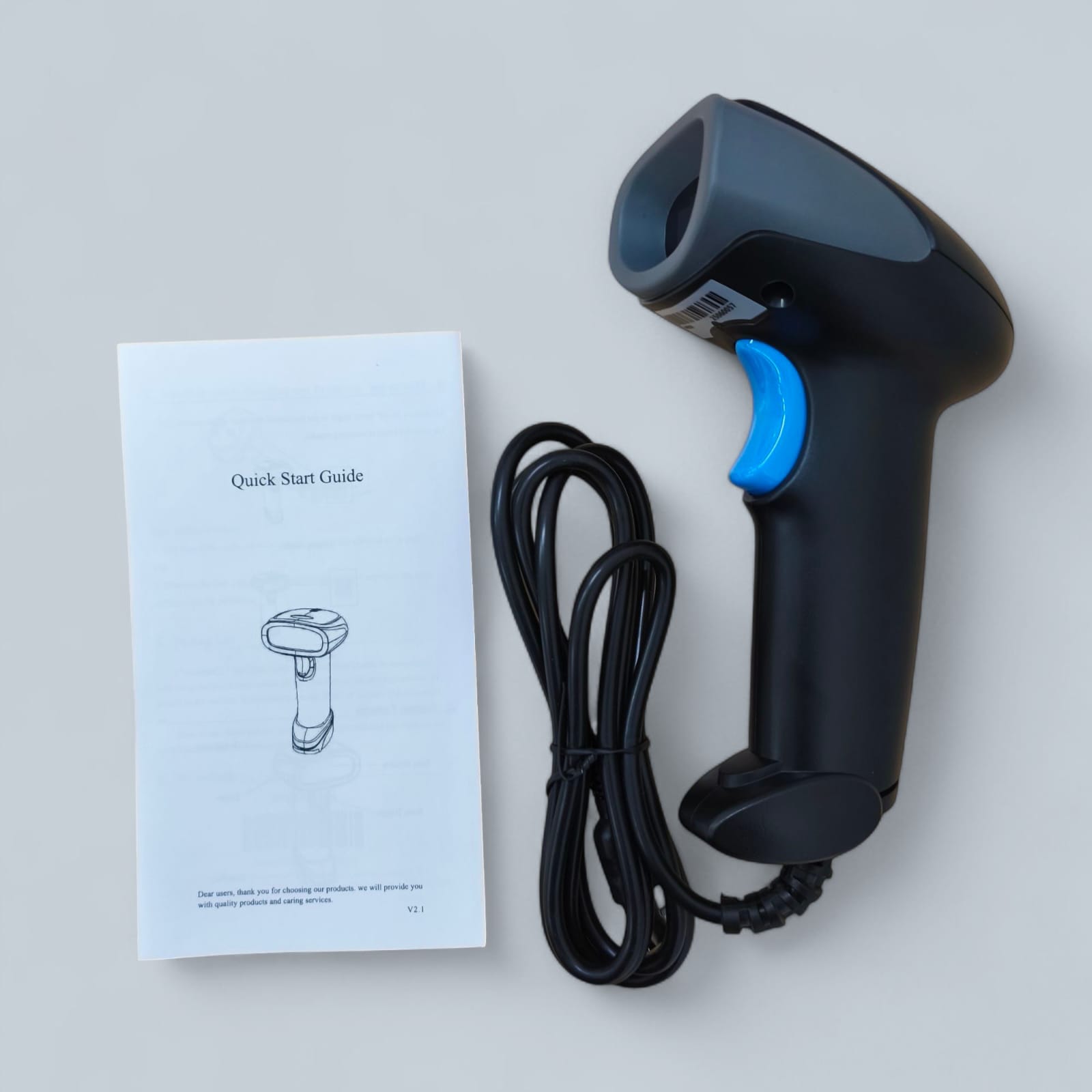 Gambar produk Taffware USB Auto Barcode Scanner 1D 2D QR - M930