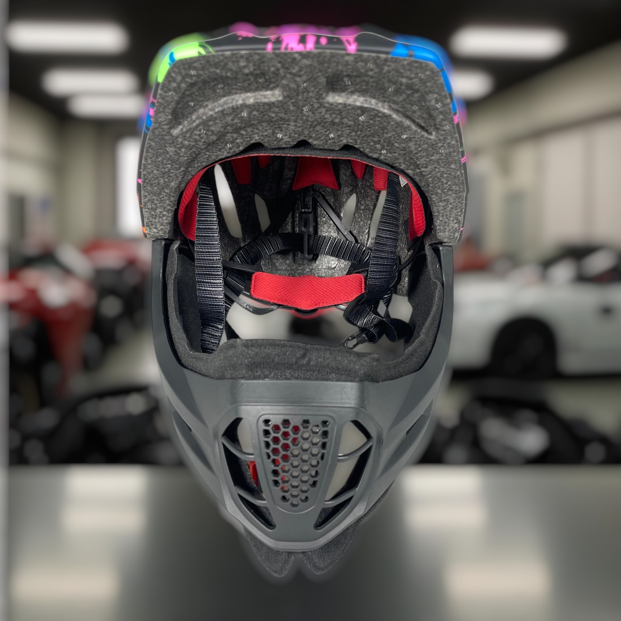 Gambar produk TaffSPORT Helm Modular Sepeda Anak Full Face Bike Size S - CHF78