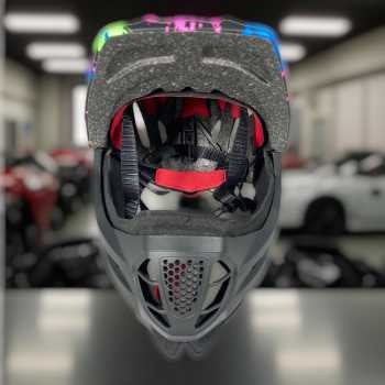 Gambar produk TaffSPORT Helm Modular Sepeda Anak Full Face Bike Size S - CHF78