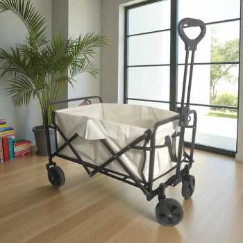 Gambar produk VILLVALD Troli Barang Lipat Camp Wagon Oxford Steel - VV80