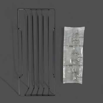 Gambar produk LBT Rak Tisu Kamar Mandi Rectangular Shelf Carbon Steel Besar - G56