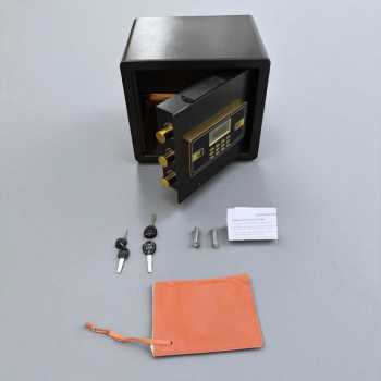 Gambar produk INTHHEEL Kotak Brankas Hotel Mini Home Safe Box Anti-Theft 35x30x30cm - B0D72