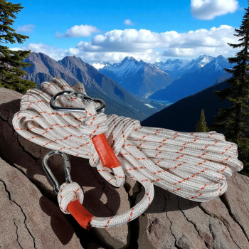 Tali Paracord Tenda Outdoor Rope Steel Buckle 11-12mm 20M - SC12