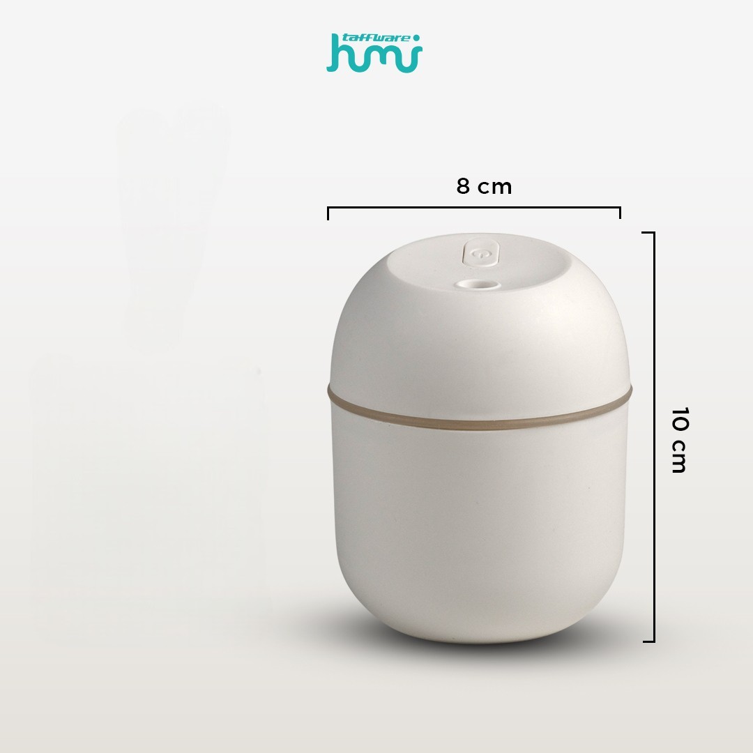 Gambar produk Taffware HUMI Air Humidifier Mini Car Ultrasonic Diffuser LED 220ml - JS04
