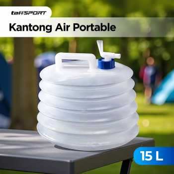 TaffSPORT Kantong Air Lipat Foldable Camping Water Storage Plastik PE - ST-117