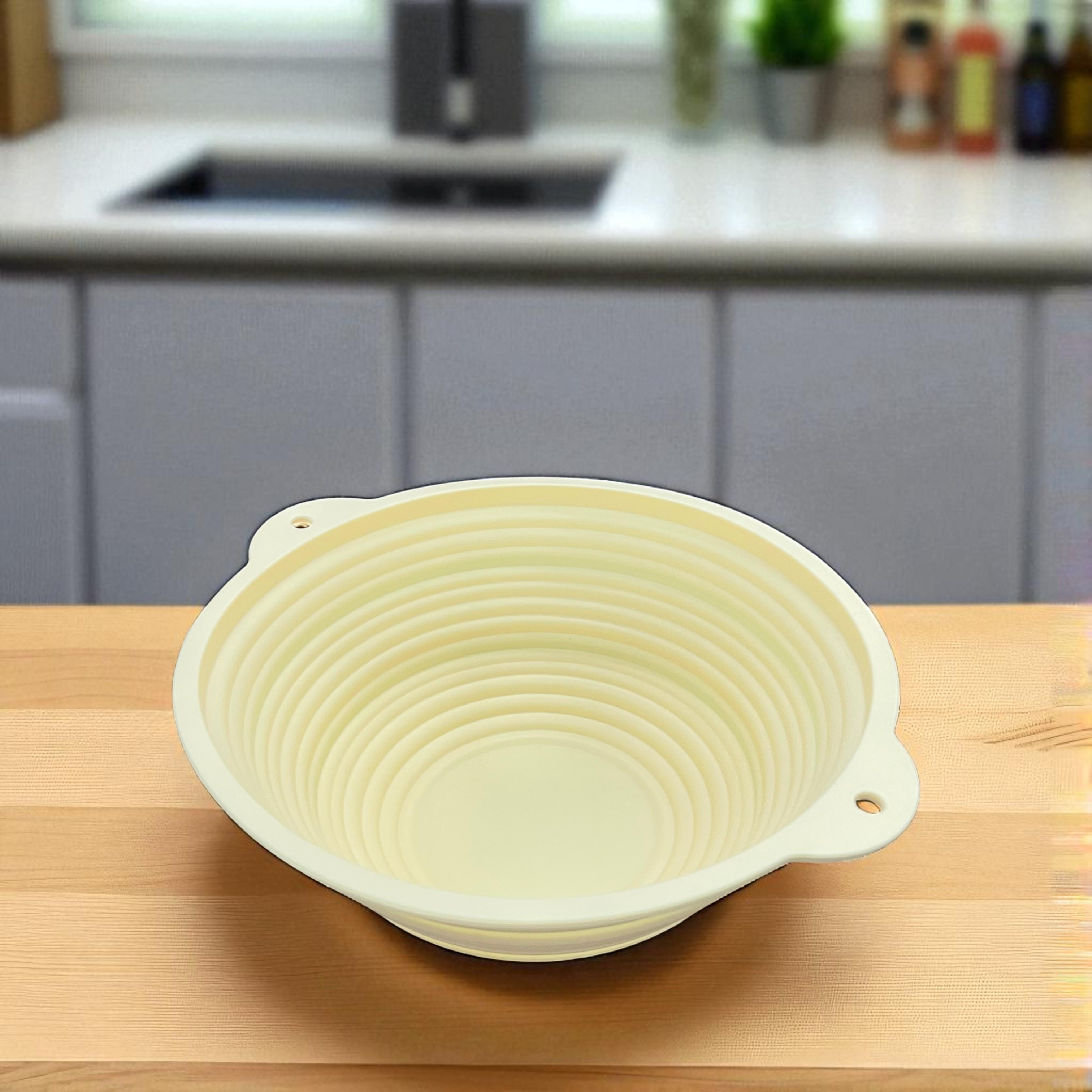 Gambar produk RAINDE Banneton Basket Silicone Proofing Dough Wadah Adonan Roti Bulat - RD-9