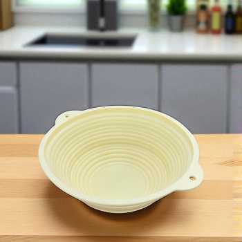 Gambar produk RAINDE Banneton Basket Silicone Proofing Dough Wadah Adonan Roti Bulat - RD-9