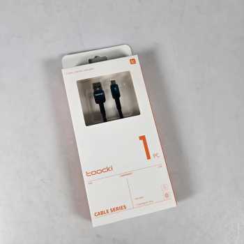 Gambar produk Toocki Kabel Data USB A to Micro USB Fast Charging Braided 2.4A 12W 1M - TXCM-HY