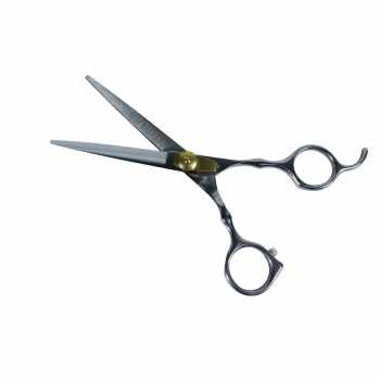 Gambar produk AQIABI Gunting Rambut Lurus Oil Quenching Stainless Steel 4Cr13 6 Inch - AQ6