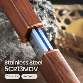 Gambar produk KNIFEZER Pisau Dapur Serbaguna 2in1 Stainless 5Cr13MoV Kitchen Knife - SJA0-87