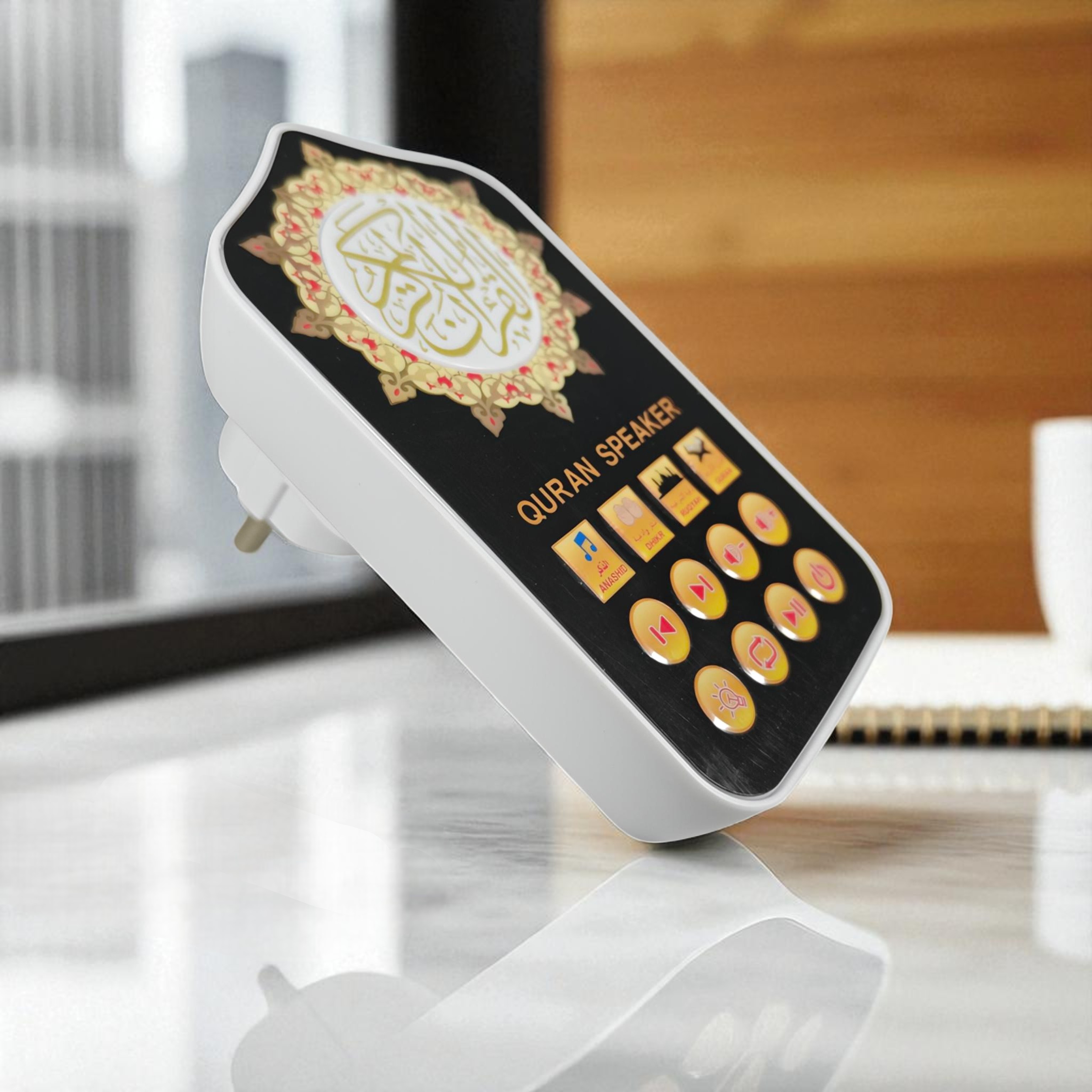 Gambar produk ZHE Speaker Zikir Murottal Al-Quran Portable with LED - ZK10