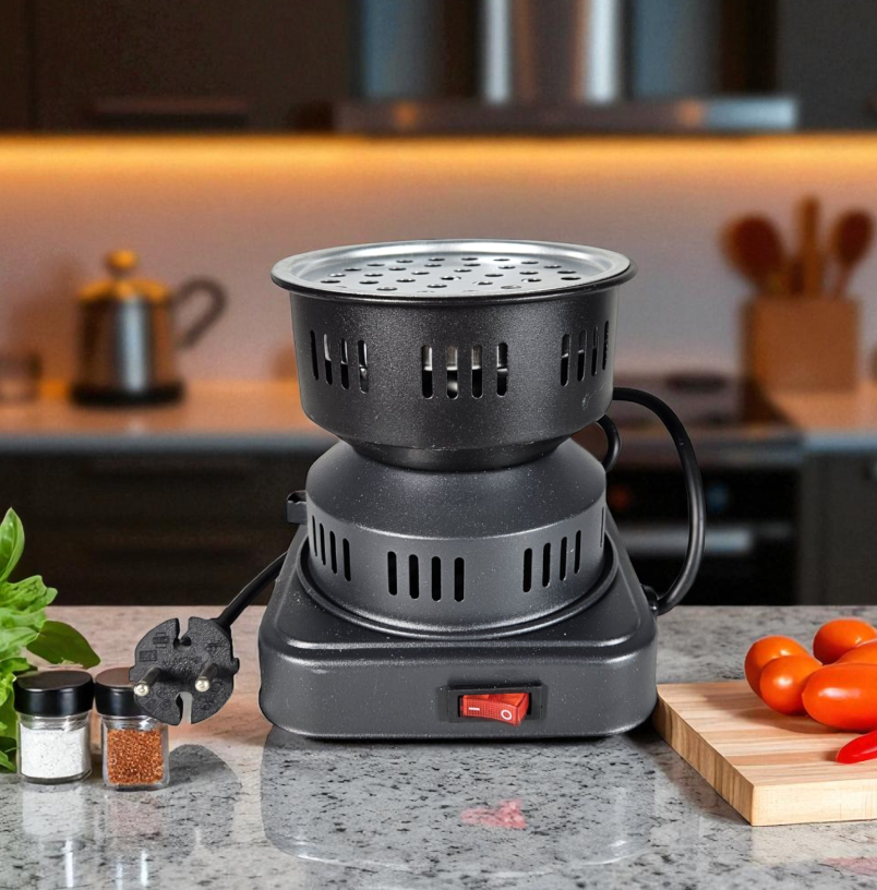 Gambar produk JZ Kompor Listrik Mini Pemanas Arang Hookah BBQ Charcoal Burner 500W - ZD-A016
