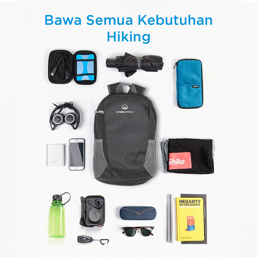 Gambar produk XINGGUANHUA Tas Ransel Hiking Outdoor Backpack Polyester 15 Inch - X15