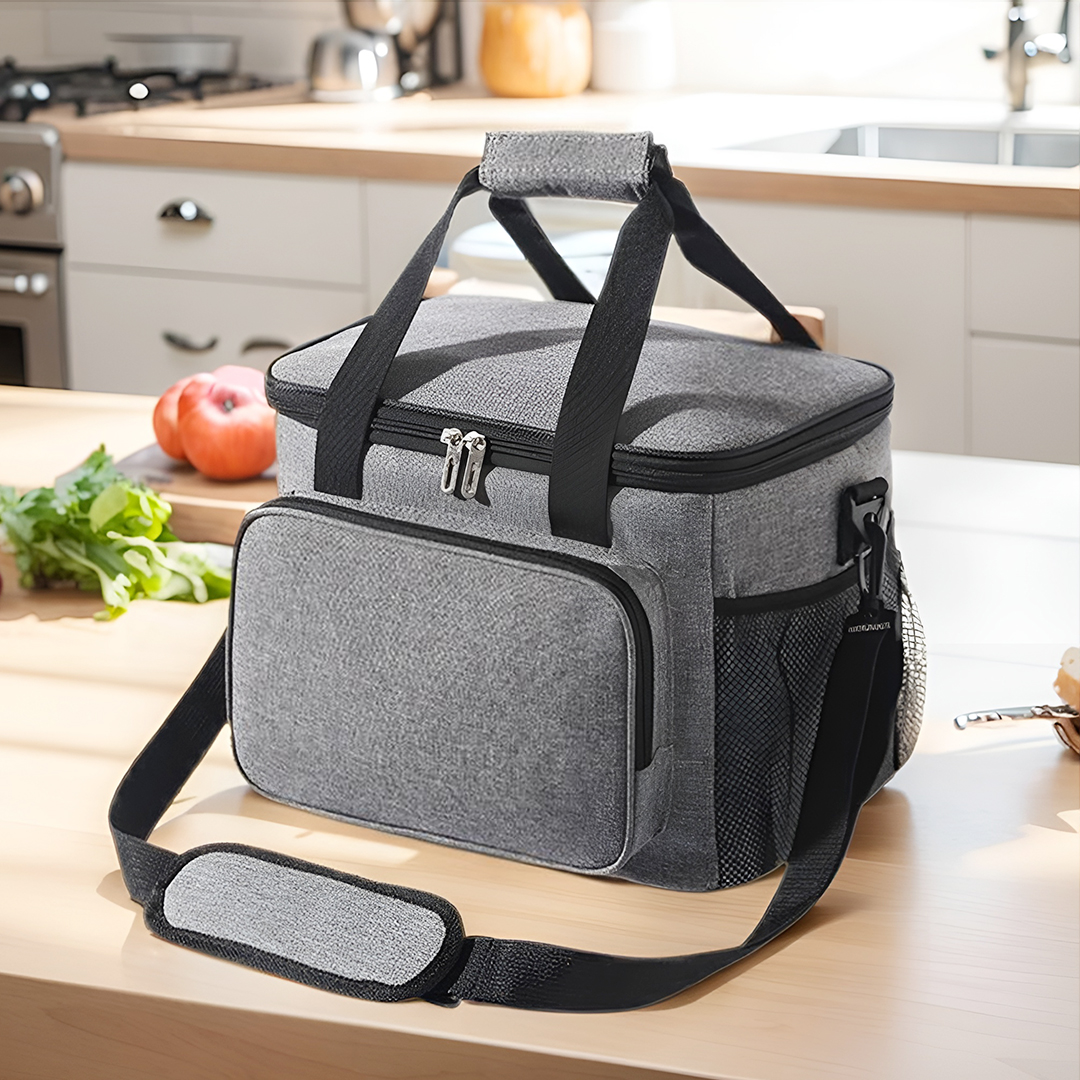 Gambar produk WILLSTAR Tas Piknik Hot and Cold Insulated Lunch Bag Leakproof 15L - WS23