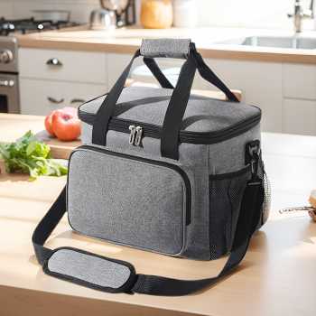 WILLSTAR Tas Piknik Hot and Cold Insulated Lunch Bag Leakproof 15L - WS23