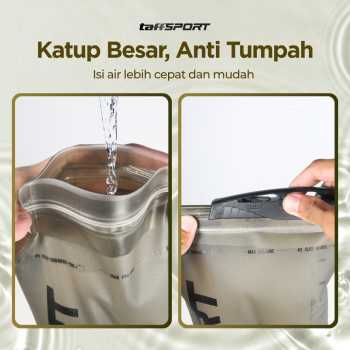 Gambar produk TaffSPORT Kantong Air Minum Water Bladder Bite Valve Hydration Bag 3L - TF2