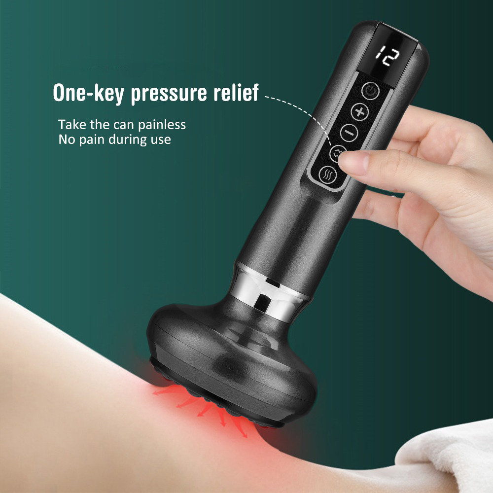 Gambar produk PASTSKY Alat Pijat Bekam Electric Cupping Massager Guasha 12 Gears - A12