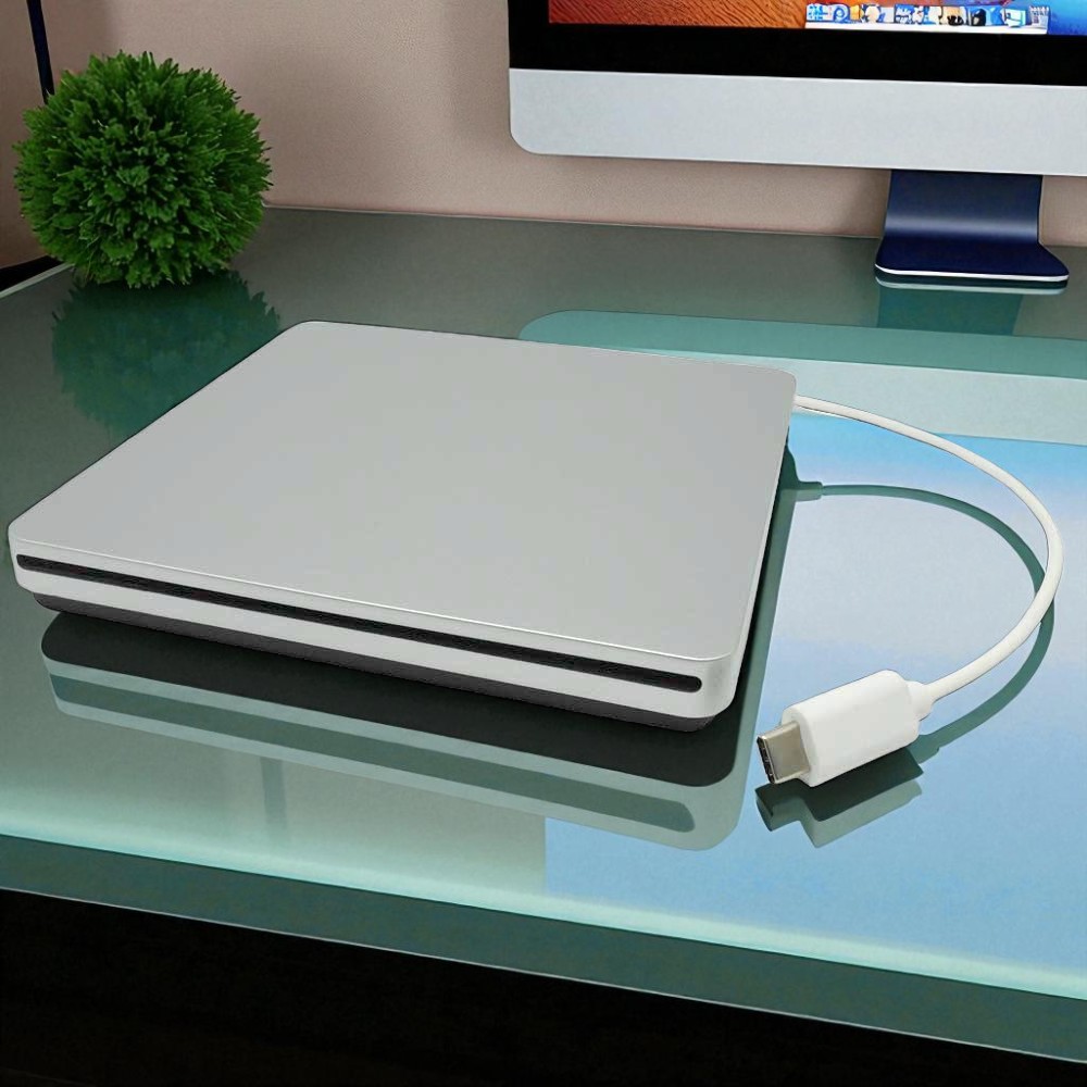 Gambar produk External CD/DVD RW Optical Drive USB Type C for Laptop - LE-LD